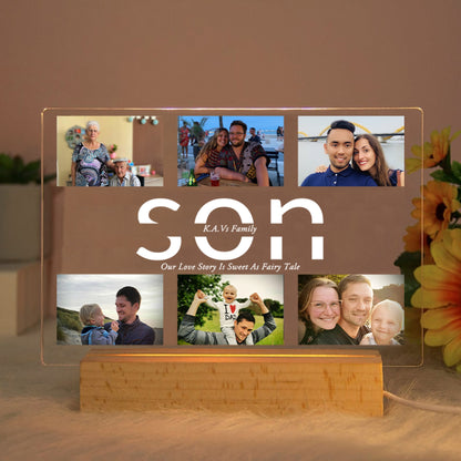 Radiant Moments - Personalized 3D Acrylic Lamp