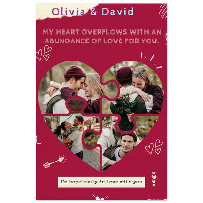 Personalized Love Poster | Personalized photo gifts