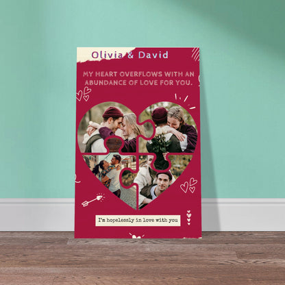 Personalized Love Poster | Customized poster prints