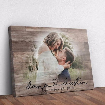 MemoryLane Moments - Personalized Wood Photo Frame for Your Precious Moments