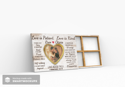 Love Everlasting: Personalized Canvas of Endless Memories